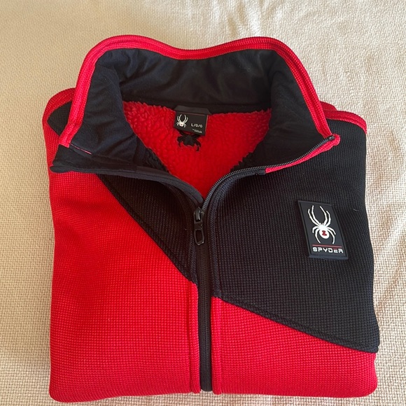 Spyder Full Zipper L/S Sweater. NWOT - Picture 2 of 7